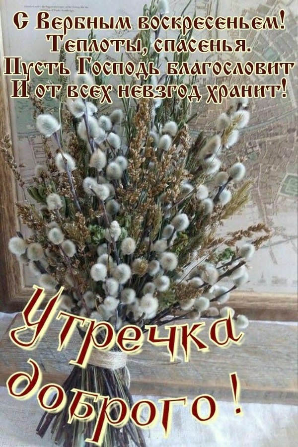 Изображение №32 720x1080 «С Вербным Воскресеньем! Утречка доброго!» из коллекции «Открытки на Вербное Воскресенье»