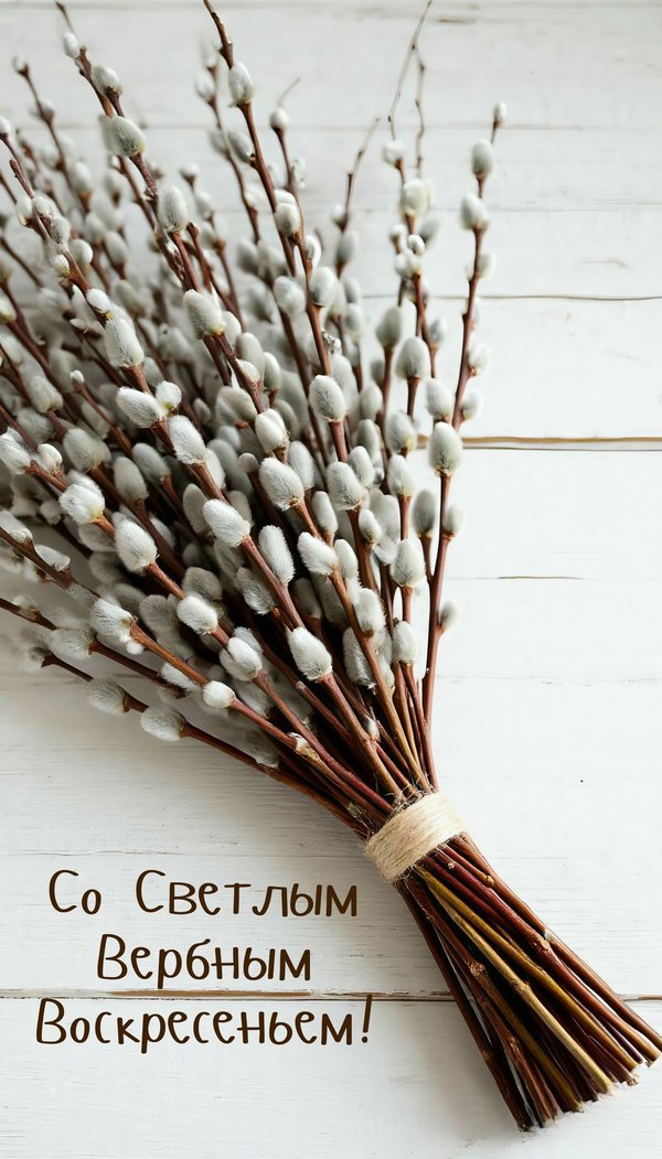Изображение №27 1200x2101 «Открытка Со Светлым Вербным Воскресеньем!» из коллекции «Открытки на Вербное Воскресенье»