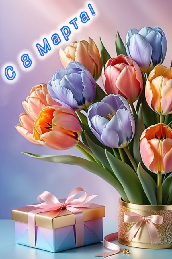 Изображение №39 1280x1920  из коллекции «Красивые открытки «С 8 марта!»»