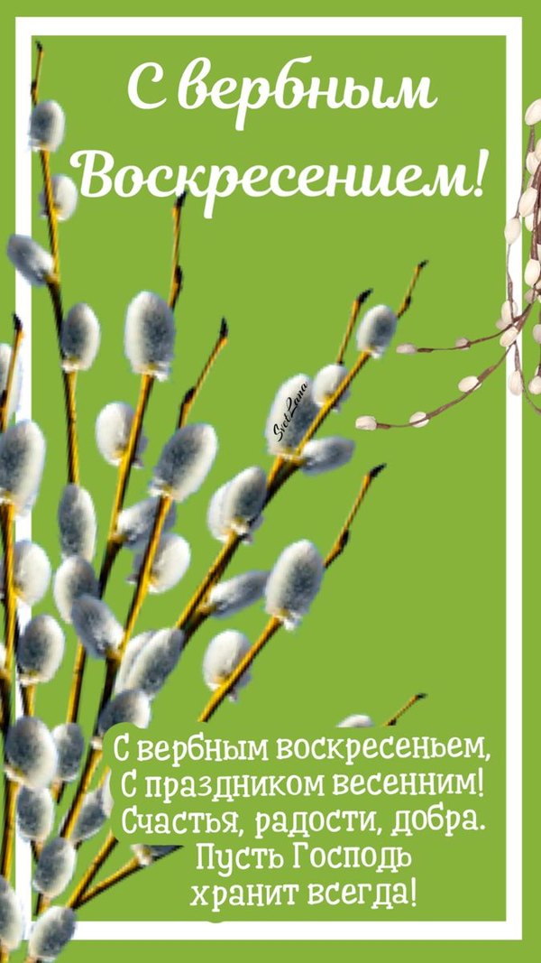 Изображение №40 675x1200  из коллекции «Открытки на Вербное Воскресенье»