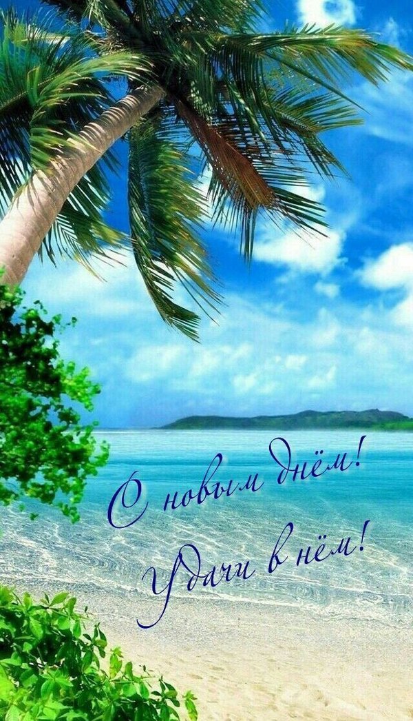 Изображение №40 640x1116 «С новым днём! Удачи в нём!» из коллекции «Летние открытки «Хорошего доброго дня!»»