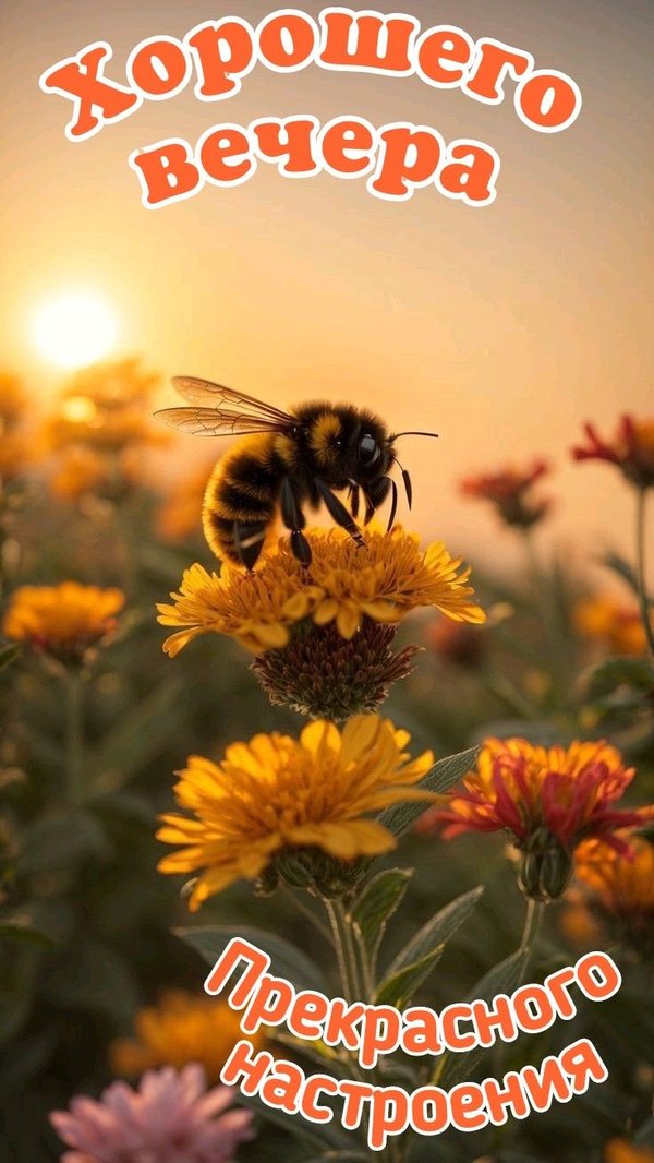 Изображение №21 736x1308  из коллекции «Летние открытки «Хорошего доброго вечера!»»