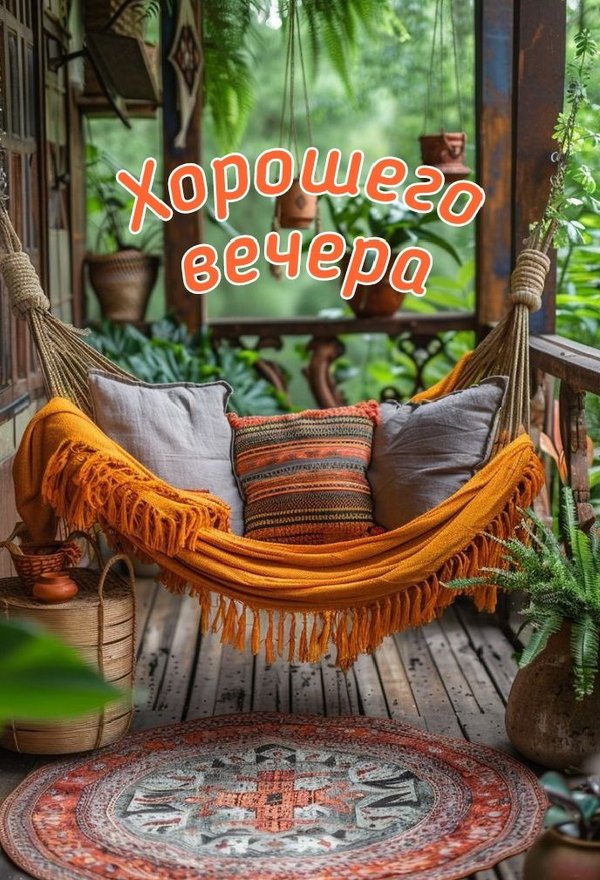 Изображение №57 688x1009  из коллекции «Летние открытки «Хорошего доброго вечера!»»