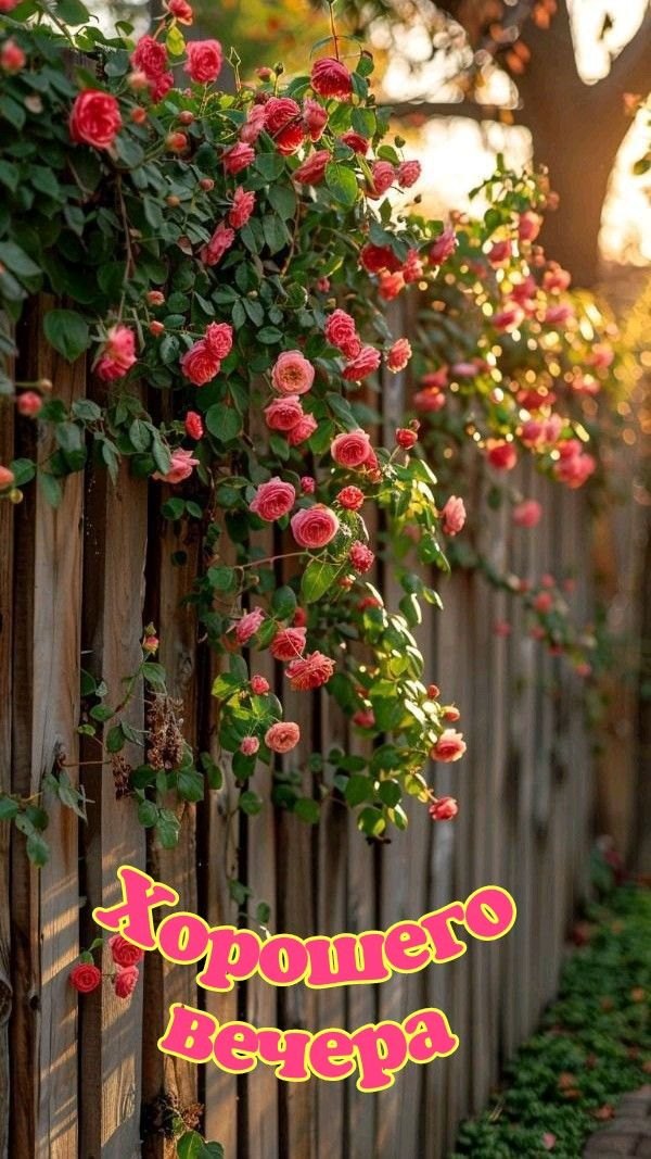 Изображение №19 600x1067  из коллекции «Летние открытки «Хорошего доброго вечера!»»