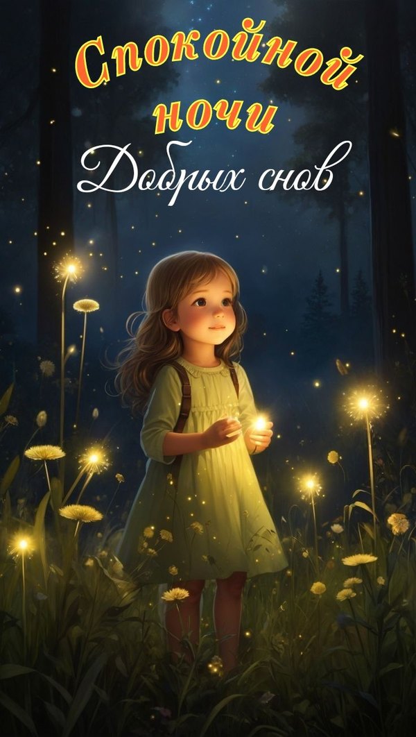 Изображение №49 736x1303 «Открытка Спокойной ночи! Добрых снов!» из коллекции «Летние открытки «Спокойной доброй ночи!»»