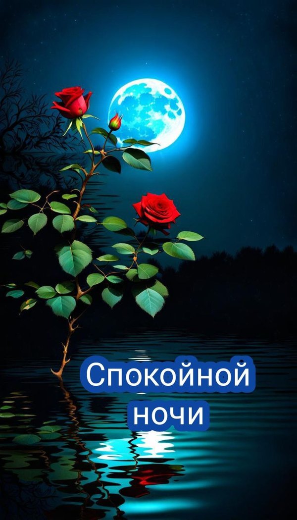 Изображение №16 736x1288  из коллекции «Летние открытки «Спокойной доброй ночи!»»