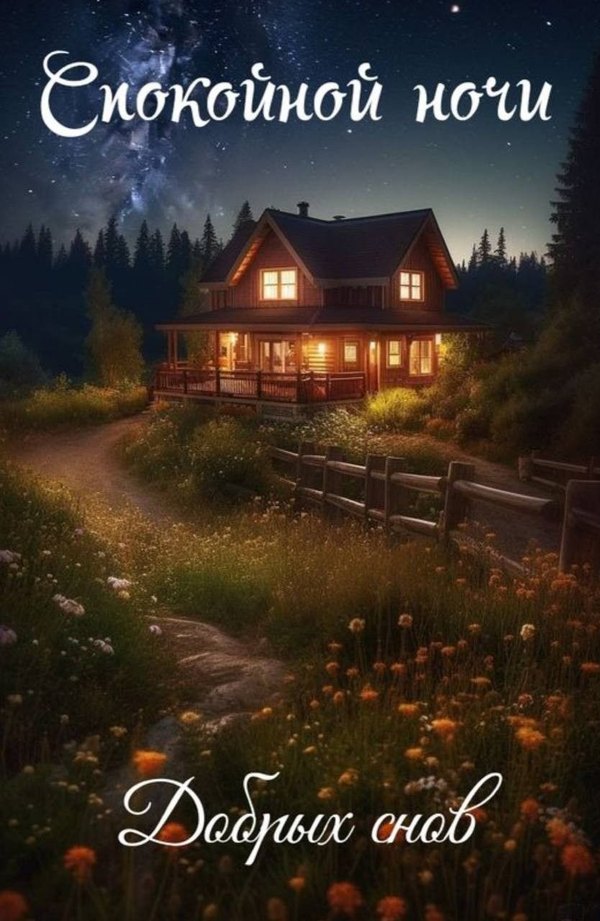 Изображение №41 834x1280  из коллекции «Летние открытки «Спокойной доброй ночи!»»