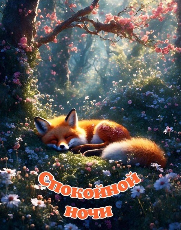 Изображение №52 736x937  из коллекции «Летние открытки «Спокойной доброй ночи!»»