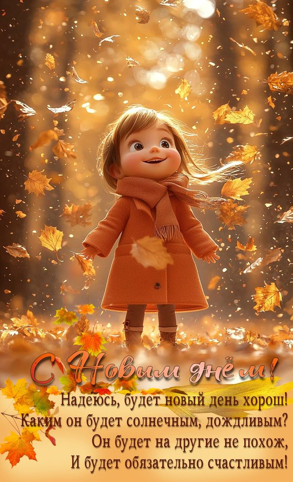 Изображение №29 1200x1973 «С новым осенним днём!» из коллекции «Осенние открытки «Хорошего доброго дня!»»