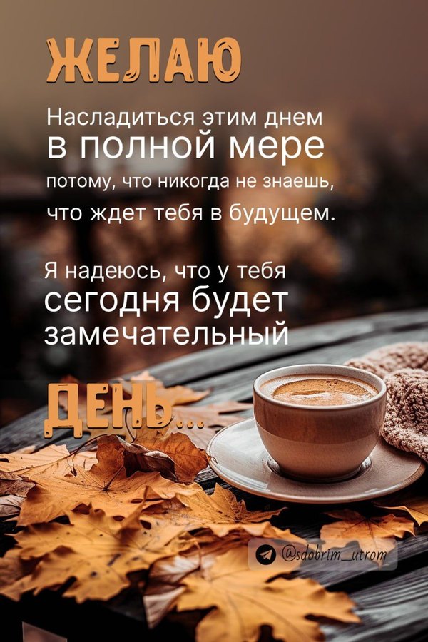 Изображение №52 853x1280  из коллекции «Осенние открытки «Хорошего доброго дня!»»