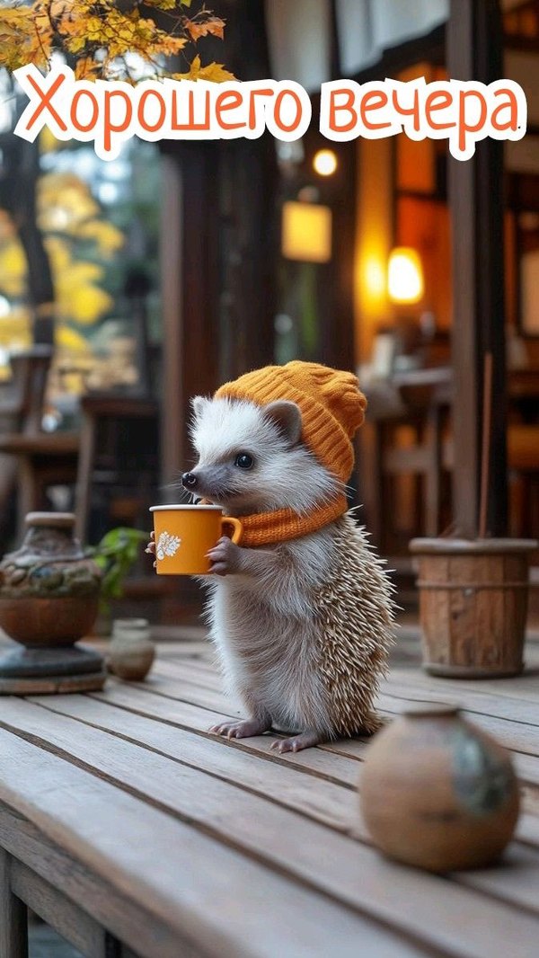 Изображение №51 673x1196 из коллекции «Осенние открытки «Хорошего доброго вечера!»»