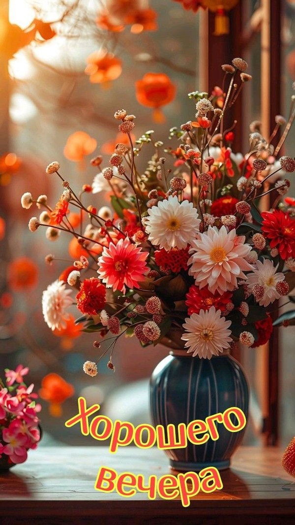 Изображение №7 673x1196 из коллекции «Осенние открытки «Хорошего доброго вечера!»»