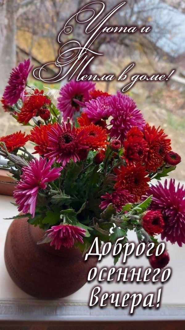 Изображение №8 720x1280 «Уюта и тепла в доме! Доброго осеннего вечера!» из коллекции «Осенние открытки «Хорошего доброго вечера!»»