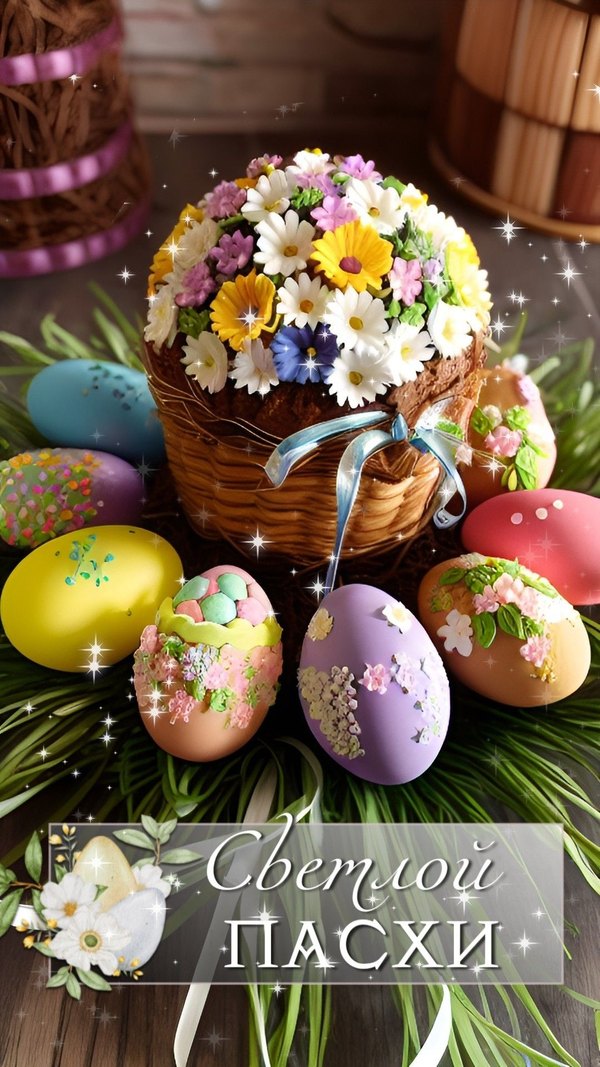 Изображение №33 1080x1920 «Светлой Пасхи открытка» из коллекции «Открытки на Пасху»