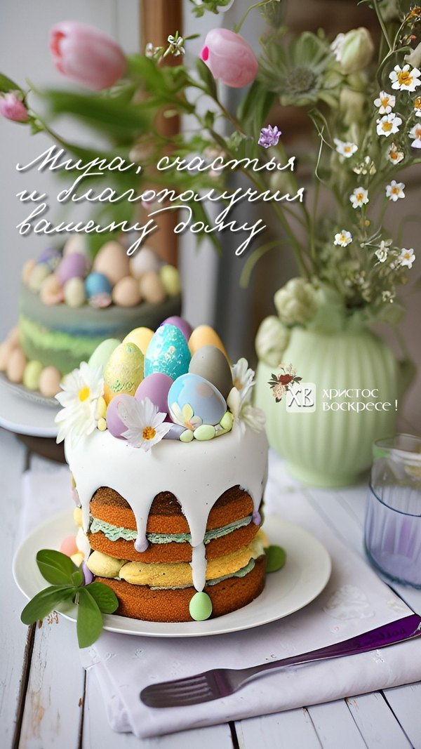 Изображение №9 1080x1920 из коллекции «Открытки на Пасху»