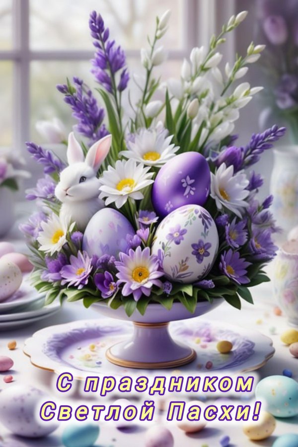 Изображение №71 1280x1920 «С праздником Светлой Пасхи!» из коллекции «Открытки на Пасху»