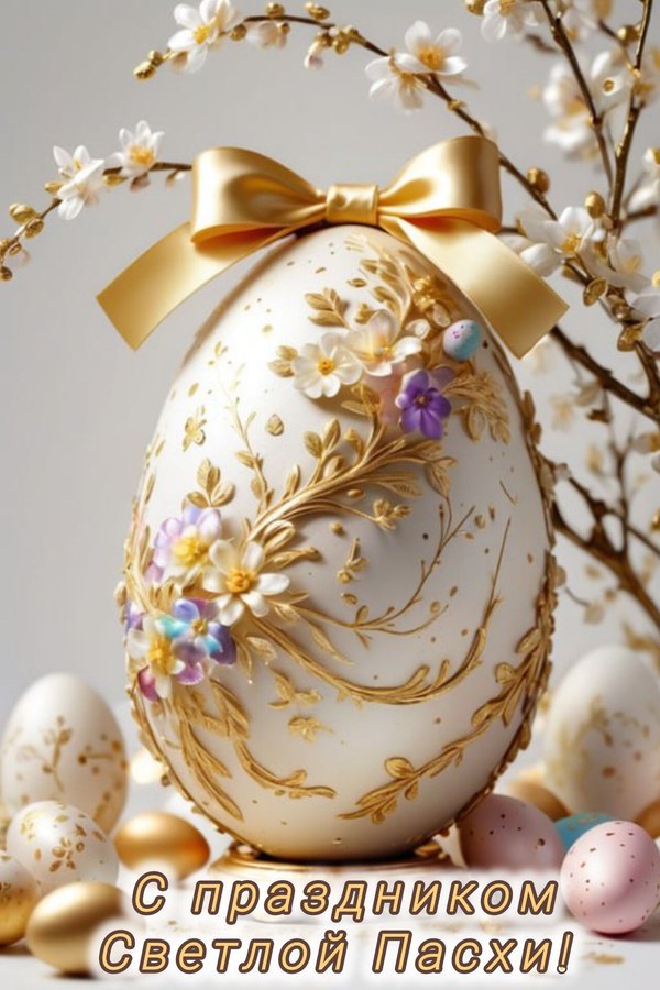Изображение №28 1280x1920 «С праздником Светлой Пасхи! Красивое пасхальное яйцо.» из коллекции «Открытки на Пасху»