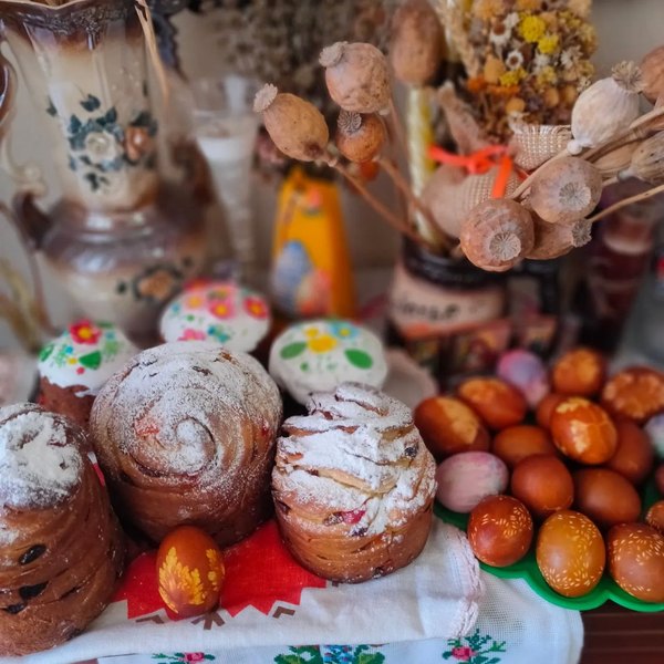 Изображение №10 1280x1280 из коллекции «Домашние пасхальные куличи и паски»