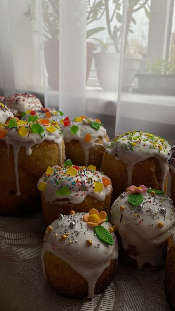 Изображение №41 675x1200 из коллекции «Домашние пасхальные куличи и паски»