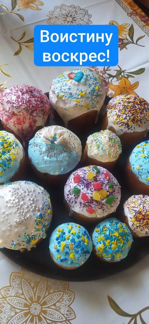 Изображение №15 590x1280 из коллекции «Домашние пасхальные куличи и паски»