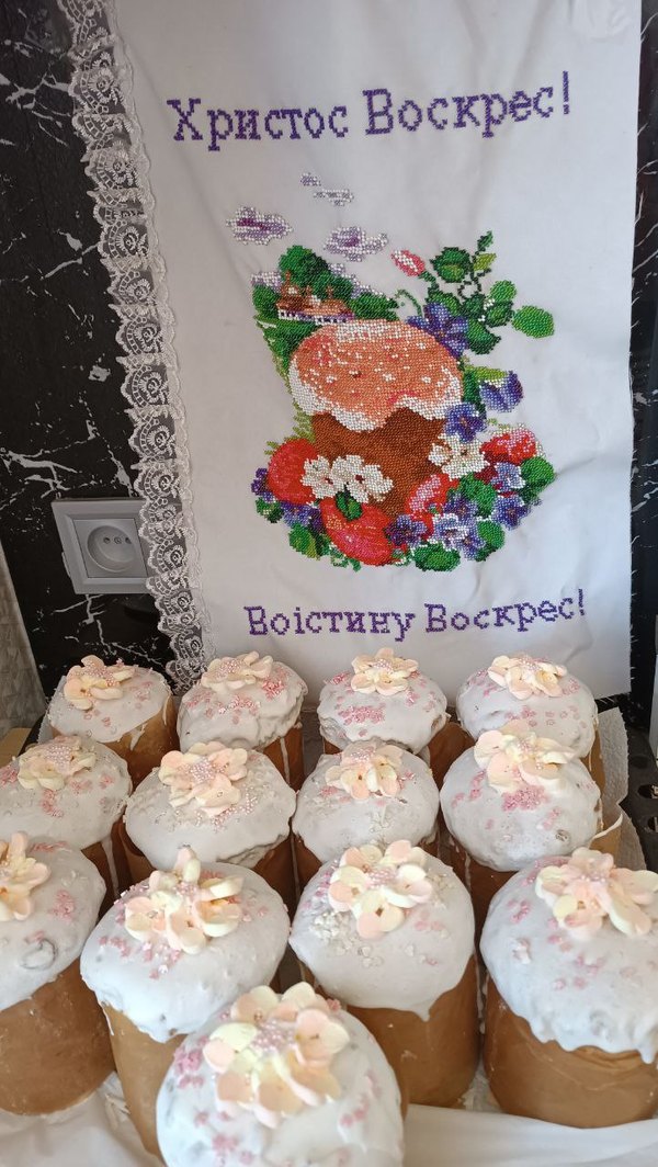 Изображение №13 722x1280 из коллекции «Домашние пасхальные куличи и паски»