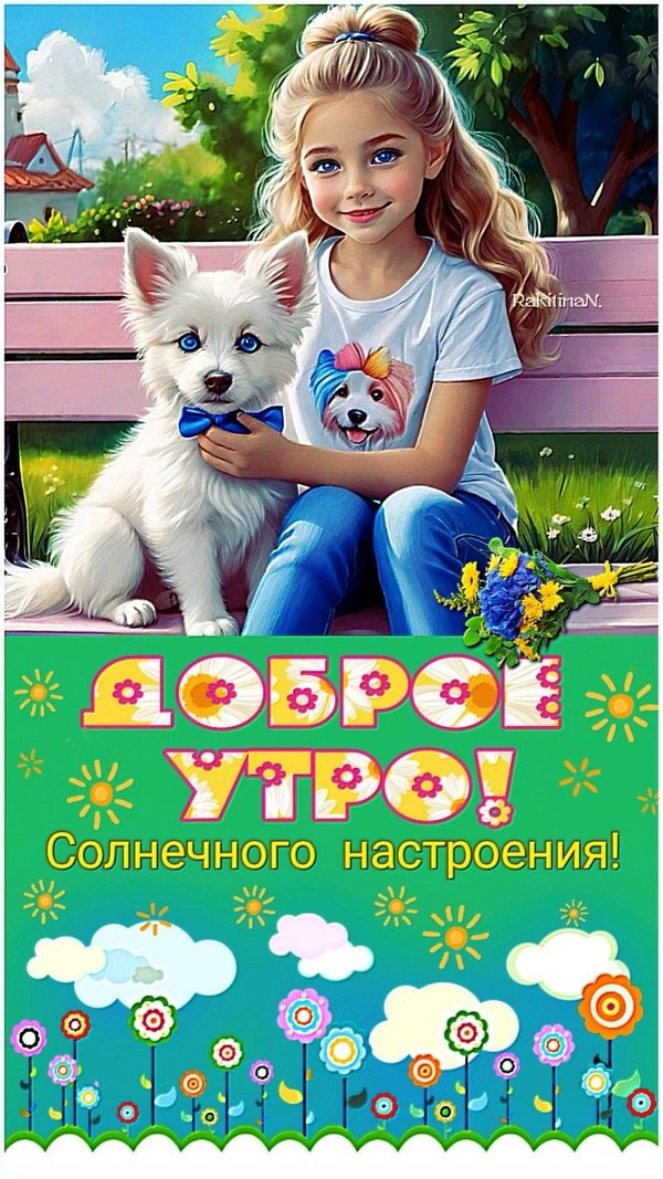 Изображение №61 803x1428  из коллекции «Летние открытки «С добрым утром!»»